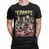 The Cramps Band T-shirt för Män Kvinnor Presentidé T-shirts Läskig Design 100% Bomull Kläder