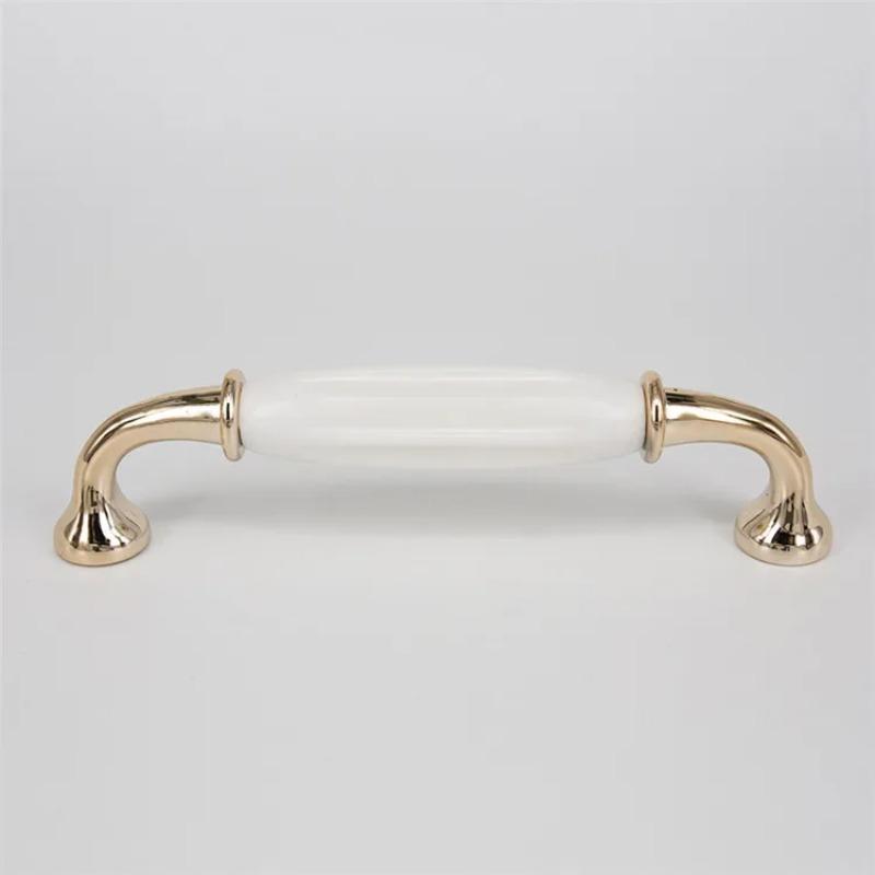 2PC Rural Style Plastic Handle Home Decoration Wardrobe Door Cabinet Handle Simple Furniture Drawer Handle