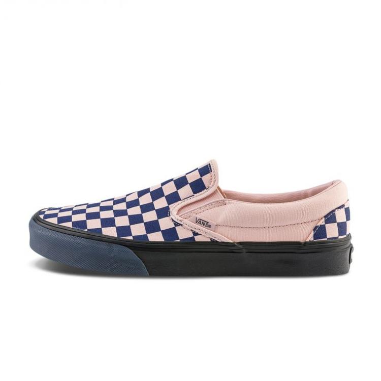 Vans Classic Slip-On Casual Fashion Simple Versatile Durable Low-Top Canvas Shoes Unisex sneaker Pink VN000EACGLE