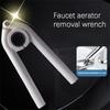 Faucet Aerator Wrench, Anti Slip Bubbler Removal Key, Multifunctional Disassembly Hand Tool for Kitchen Bathroom Sink Tap Faucet Maintenance