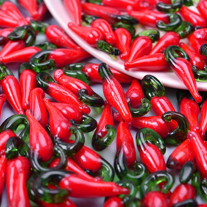 10Pcslot Three Dimensional Chili Peppers Charms For Jewelry Making Supplies Enamel Charm Handmade Earrings Necklace Diy Pendant