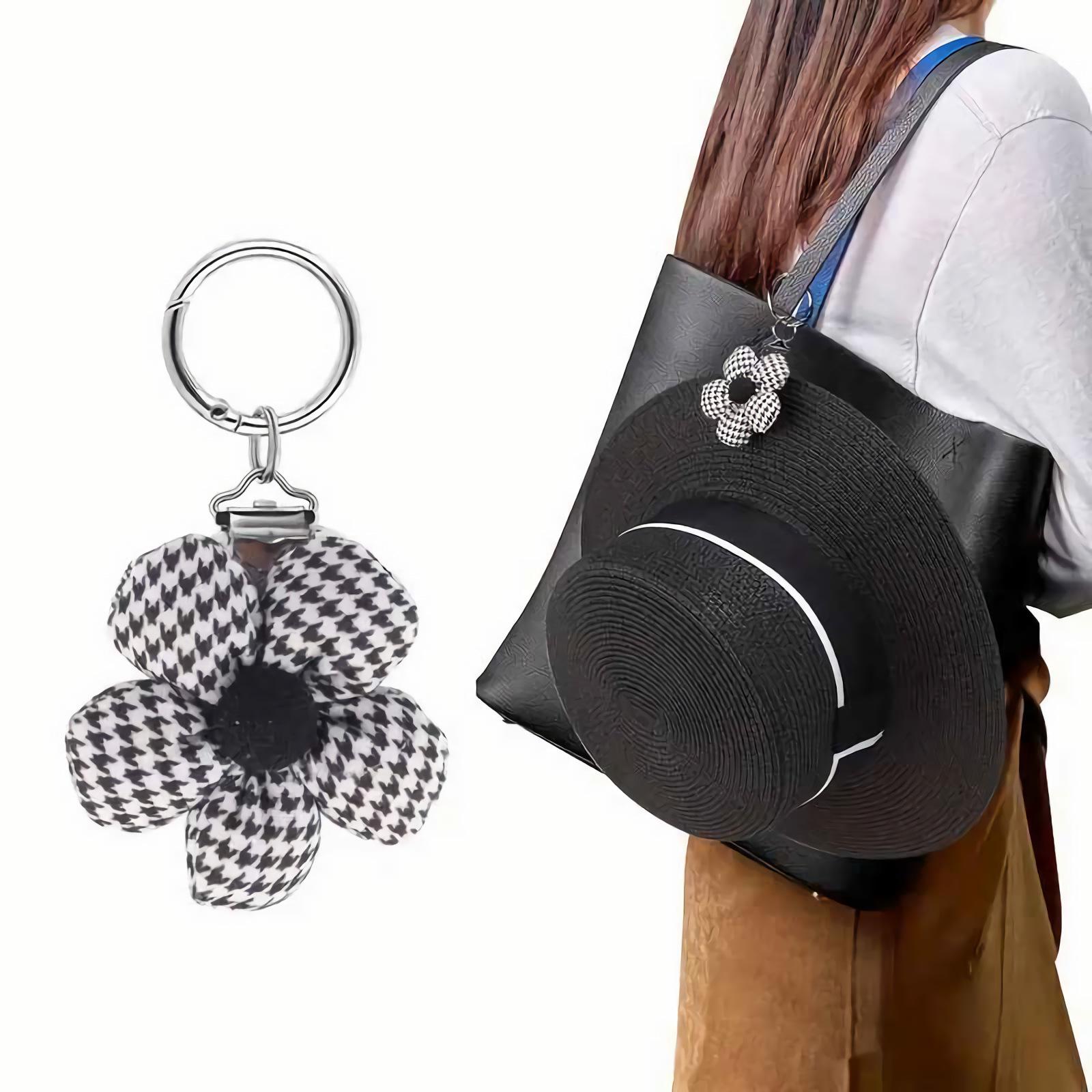 

Вышитый узор «гусиная лапка» с цветочным лепестком для шляпы и солнцезащитных очков