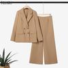 Women Long Sleeve Blazer and Pants Casual Two Piece Suit Sets