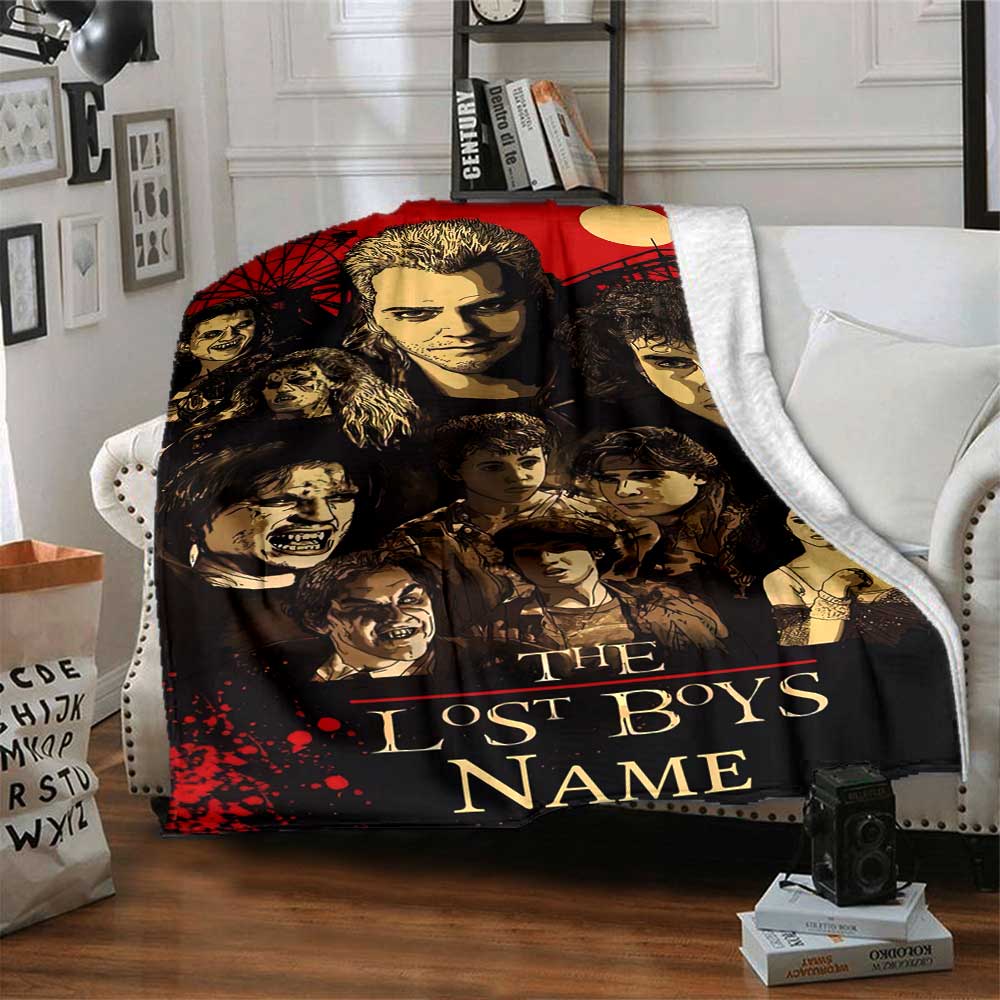 Like Warner Bros. Movies (4) Customize Your Name Blanket Throw Customizable Blanket Soft & Cozy Great for Home Decor Bed Sofa Chair
