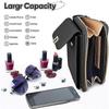 Crossbody Bag For Women, PU Leather Phone Bag, Waterproof Crossbody Mobile Phone Bag with Long Strap Zippered Card Slot