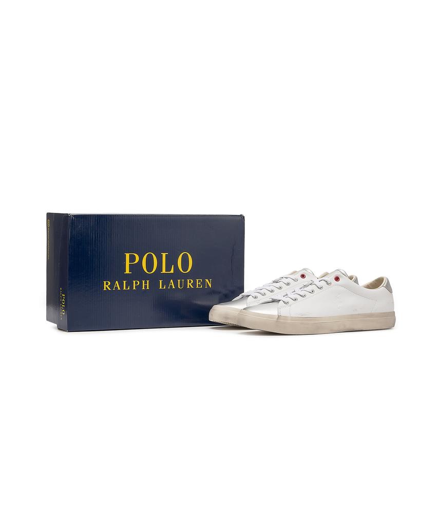 Polo Ralph Lauren Longwood Leather Sneakers - White