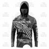 UV Protection Fishing Hoodie Quick Dry Breathable Long Sleeve Lightweight Outdoor Sport Shirt Men