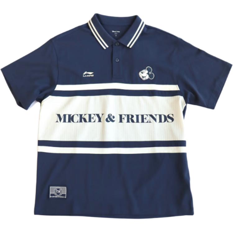 

Мужская футболка-поло с коротким рукавом Li Ning, цветной блок, мягкая, удобная, универсальная, дышащая, APLV501-2 L