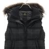 Beauty Products TATRAS Made In Poland Check With Fur Down Vest 34 Black Women Used