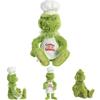 Grinch Weihnachten Koch Verkleiden Plüschtiere Stoffpuppen Kindergeschenk Weich Kuschelig