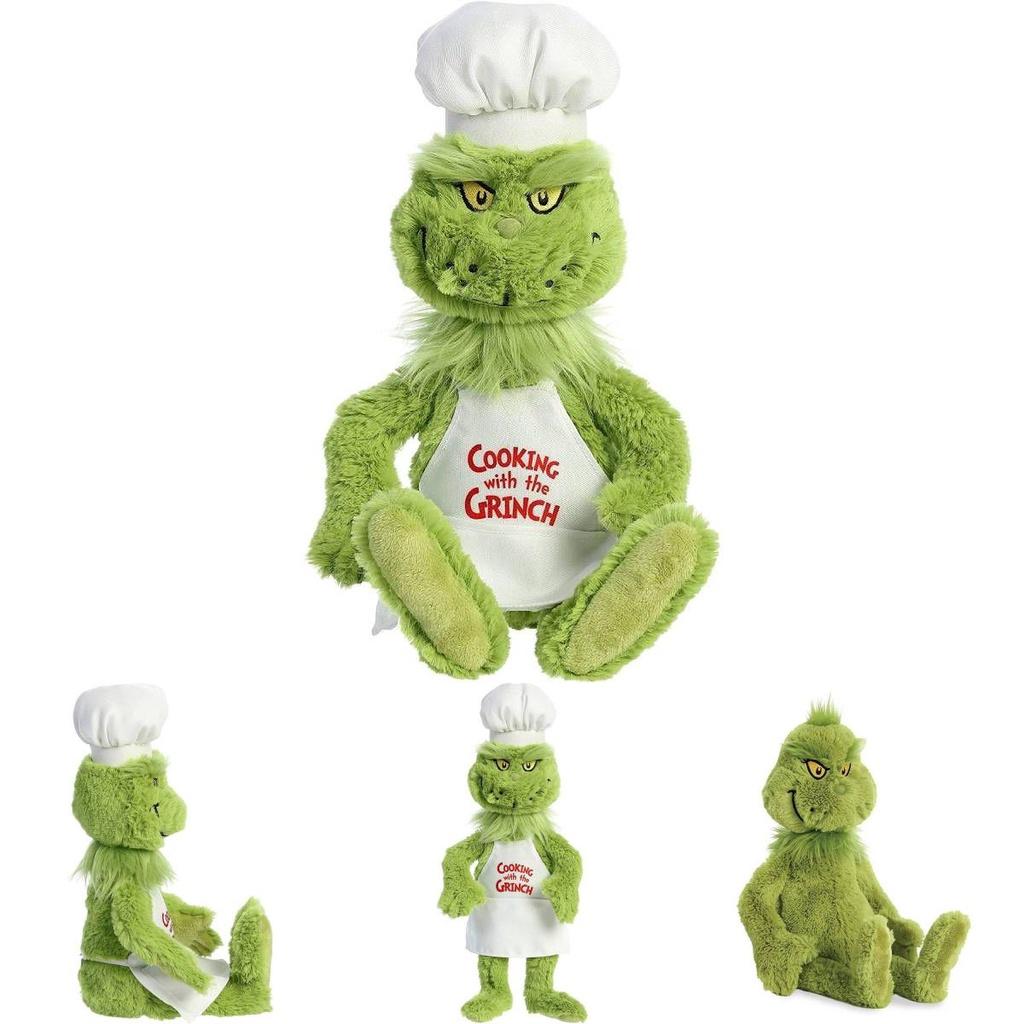 Grinch Weihnachten Koch Verkleiden Plüschtiere Stoffpuppen Kindergeschenk Weich Kuschelig
