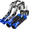 For SUZUKI GSR400 GSR600 GSR750 GSR 400 600 750 Motorcycle Accessories Adjustable Brakes Extendable Clutch Lever Handle Bar End