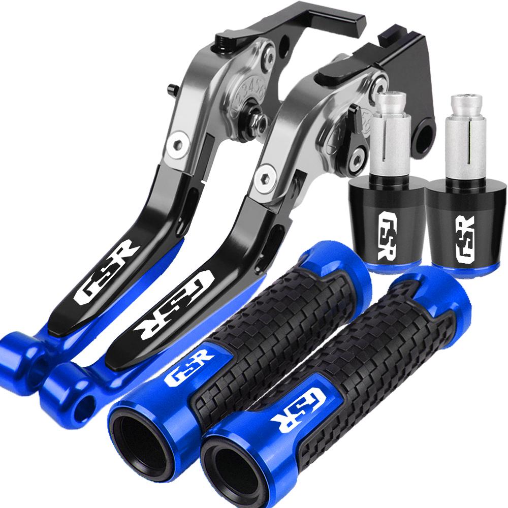 For SUZUKI GSR400 GSR600 GSR750 GSR 400 600 750 Motorcycle Accessories Adjustable Brakes Extendable Clutch Lever Handle Bar End