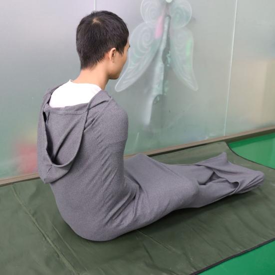 Compression Sleep Sack Portable Sleeping Wrap with Hood Stretchable Thin Sleep Sack for Adults Teens Anxiety Relief Alternative To Weighted Blankets
