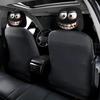 Xiaomi 2pcs Smiley Face Printed Car Pillowcase Soft Comfortable Decorative Cushion Cover Washable Car Neck Pillowcase Seat Cover