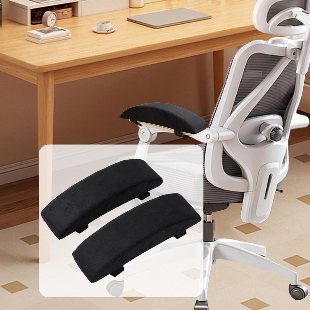 Desk Chair Armrest Cushion Elbow Pillow Removable Cover Thick 30x8x5cm Comfort