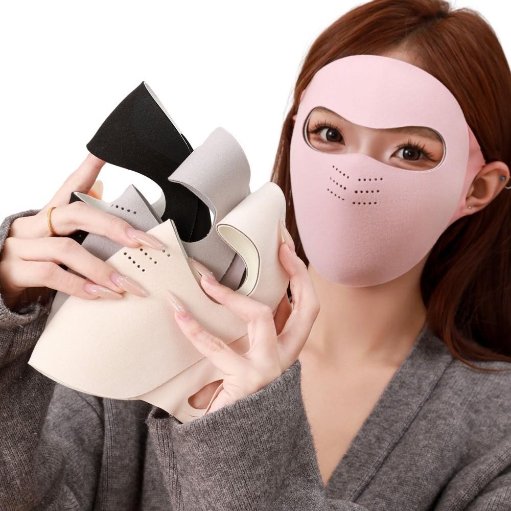 Washable Riding Mask Thickened Face Veil New Warm Mask  Gift
