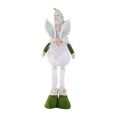 Poupée naine colorée de pâques, fournitures de décoration pour la maison, lapin à longues jambes, ornements de pâques