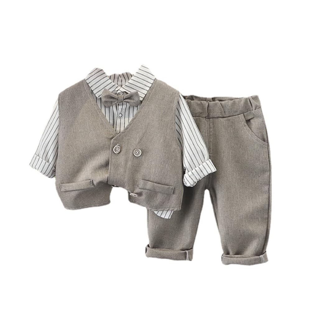 

Baby Boy Formal Size Perfect for Kindergarten Entrance Shrine and Set Light [sunyhom] Suit, 80, Ceremonies, Visits, More. Stylish, Four-Piece (80cm,