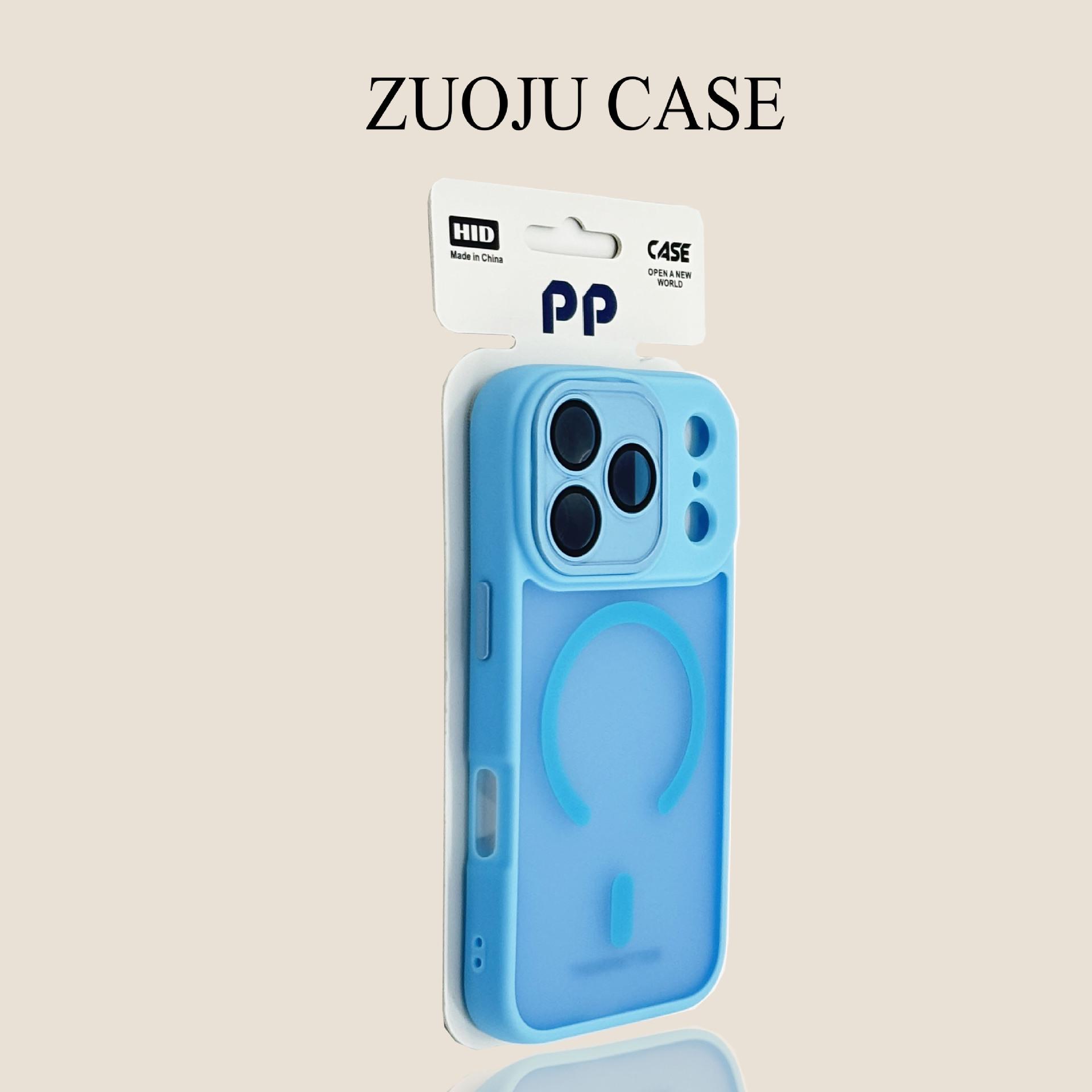 iPhone 17 PRO MAX Frosted Magnetic Case with Apple 16 Lens Film Cover iPhone 16 Pro Max