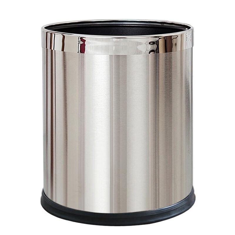 LanShi CY01 Round Stainless Steel Trash Can