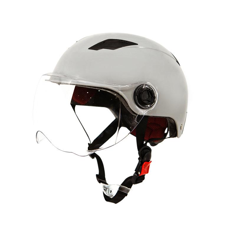 Adult Helmet Electric Car 3C Certified Four-season Helmet Women Summer Battery Car Helmet Men