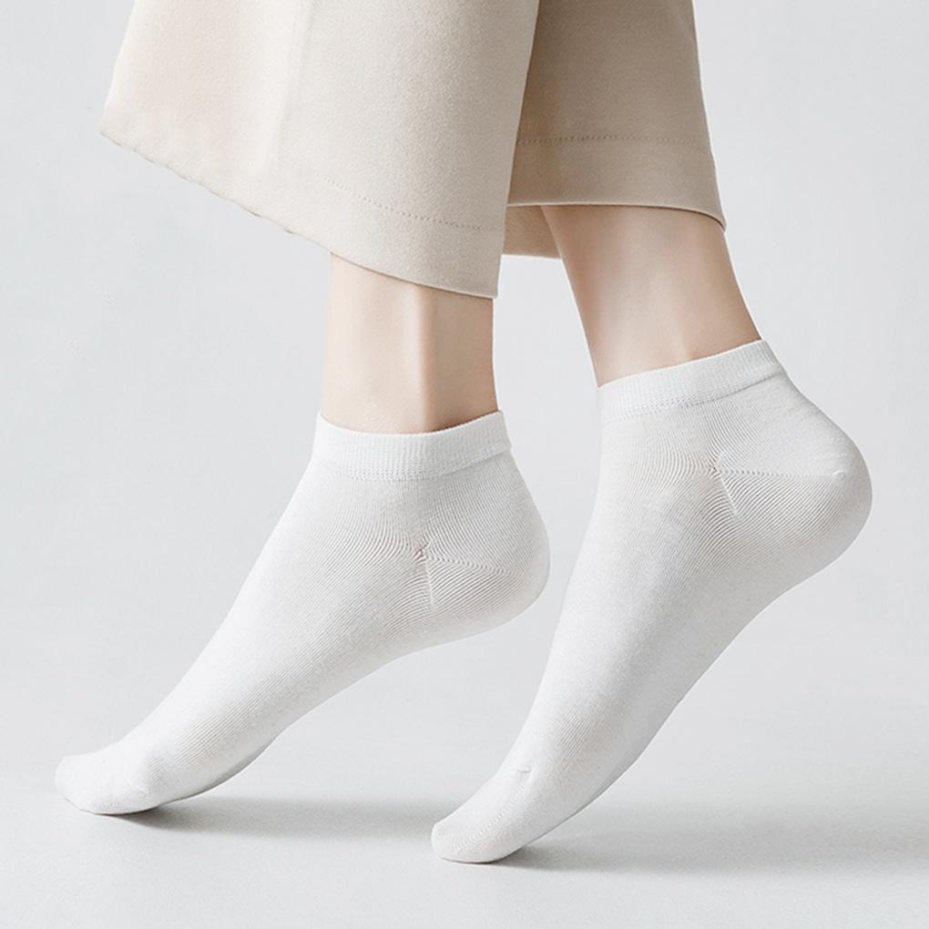 6 Pairs of Basic Sneaker Socks for Men and Women