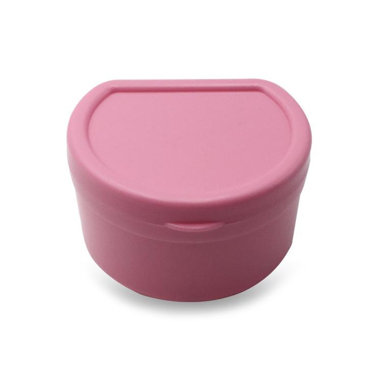 Compact Denture Cleaning & Storage Box with Filter Net