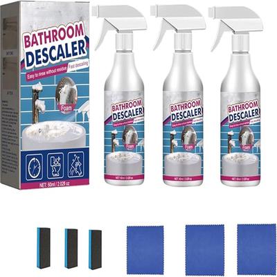 Čistič koupelen, čistič skleněných usazenin ve sprše, dekontaminace vany z nerezové oceli 60 ml