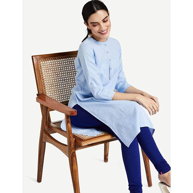 LUX LYRA Indian Churidar Leggings for Women Cotton Chudidars Extra Long Leggings