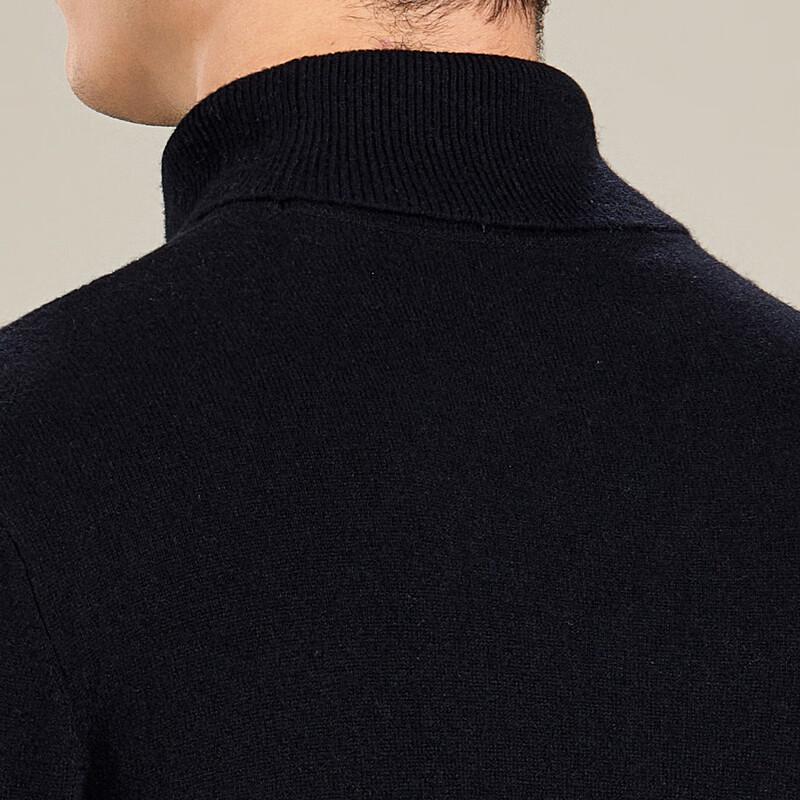 Antonio Men's 100% Merino Wool Turtleneck Sweater