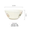 8-inch Cream Style Ceramic Soup Bowl