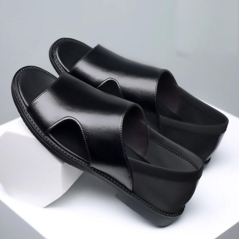 

Comfortable Men Sandals Outdoor Men s Shoes Classic Men Soft Sandals Sneakers Fashi Men Beach Slippers Big Size 48 38 чёрный