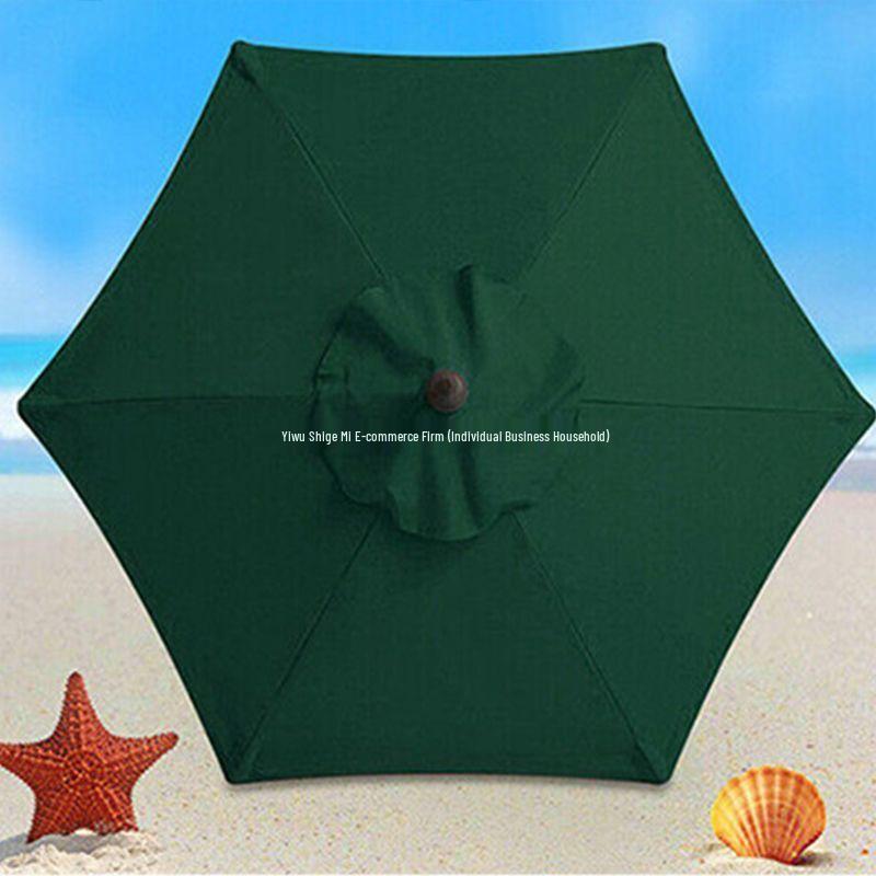 Outdoor Rainproof Thickened Street Vendor Sunshade Umbrella for Patio or Kiosk Replacement