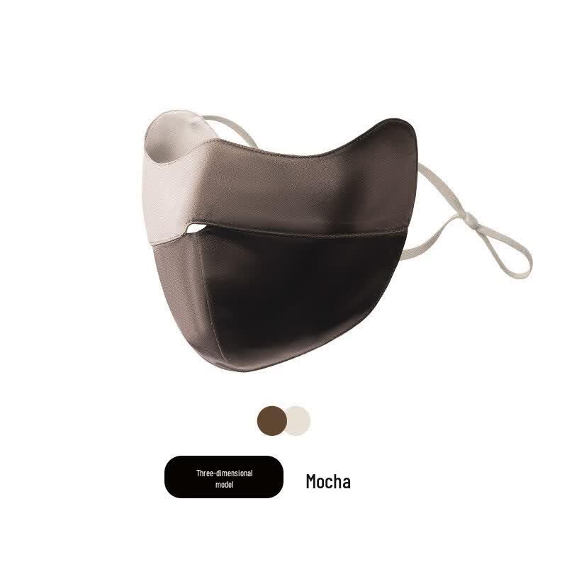 Muqingqing Women s Cat Ear Mulberry Silk UV Protection Mask