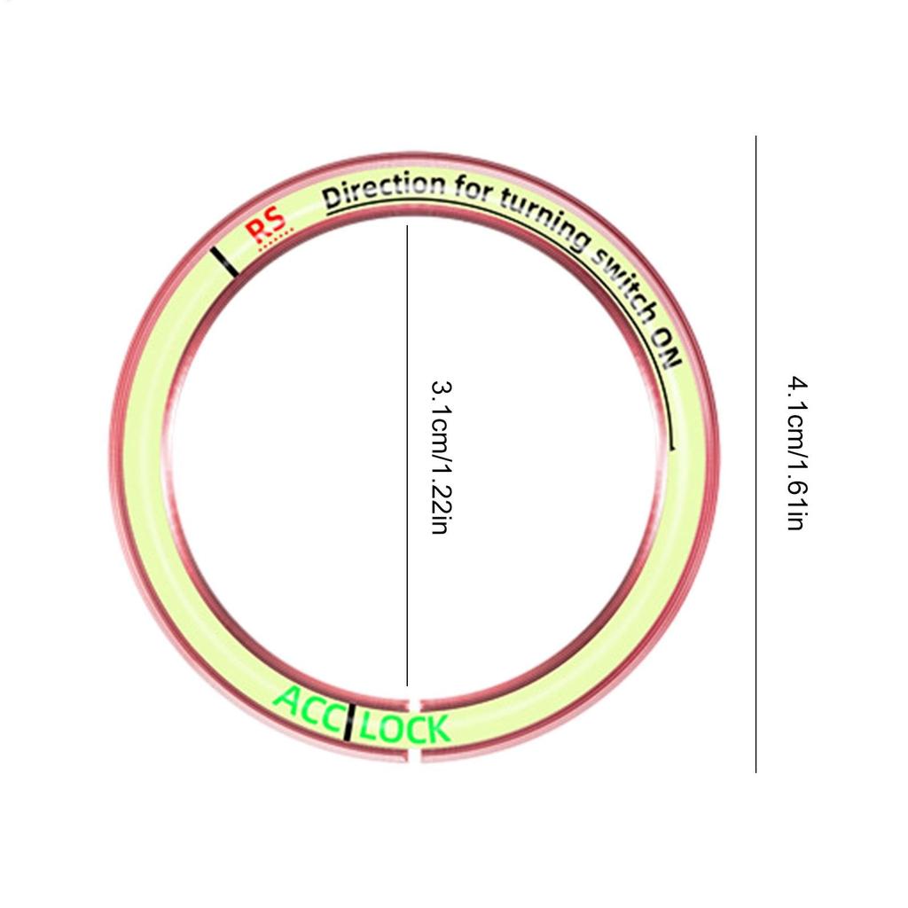 Push To Start Button Ring, Push Button Start Cover | Alloy Start Stop Button