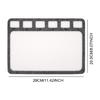 3/4 Piece Portable Jewelry Making Kit Felt Bead Tray Metal Scoops 6 Compartments Bead Craft Mat For Craft Organization
