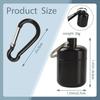 New Premuim Portable Aluminum Waterproof Pill Cases Box Earplug Keychain Case Travel Container for Jewelry or Ear Plugs Sleek