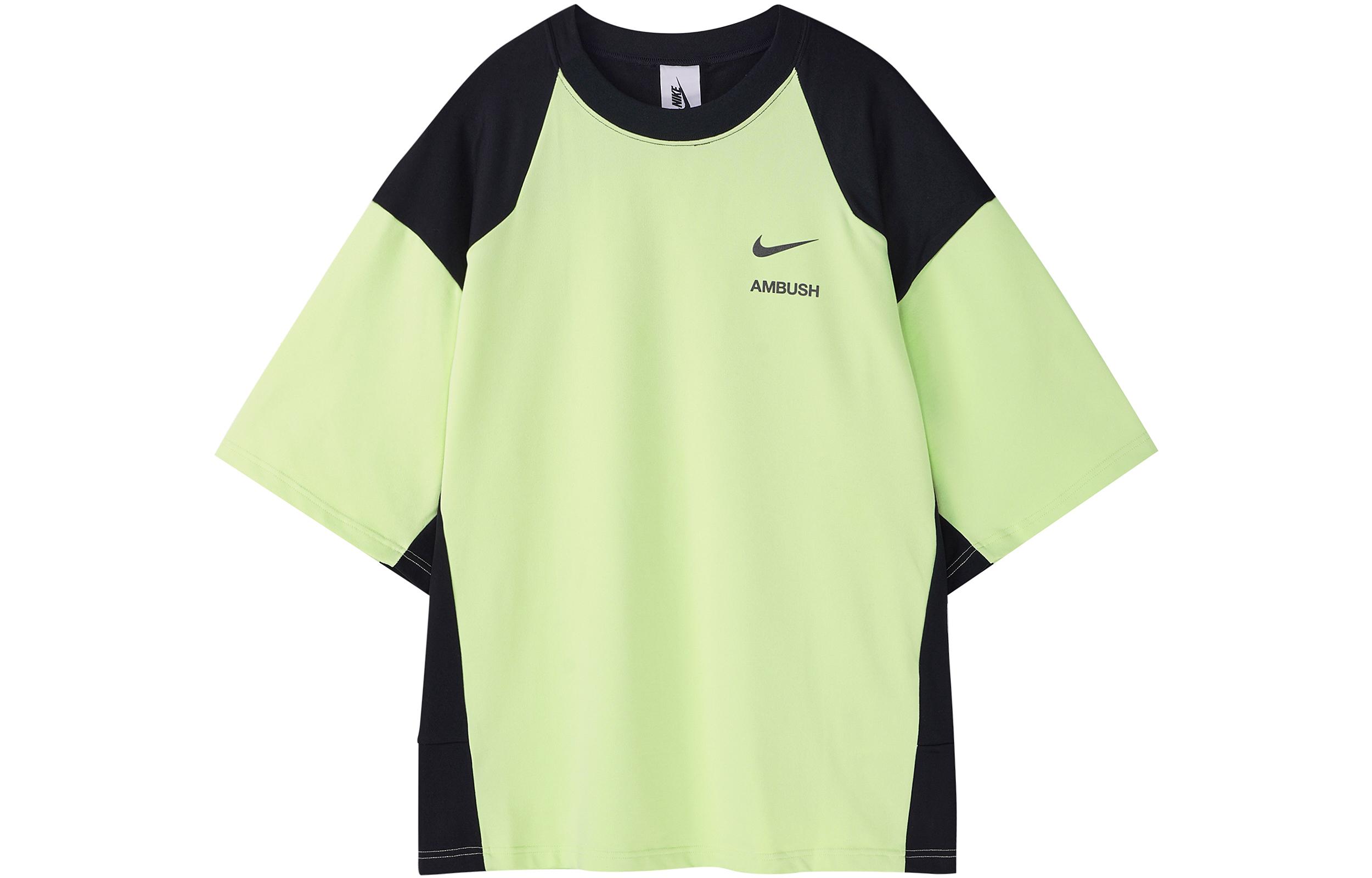 Nike X Ambush T Shirt Asia Sizing Ghost Green/Black CW8002-358 S