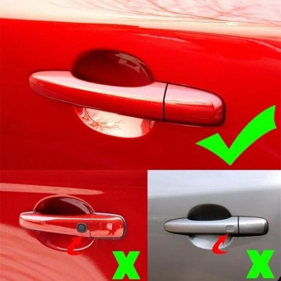 Outer Door Car Handle Decoration Frame Trim Cover Sticker For Volvo S60 V40 V60