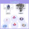 Durable Plastic Rosary Box With Unique Random Image For Baptism And Wedding Gifts