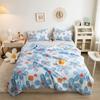 Smooth Air Conditioning Comfortable And Lightweight Summer Quilt Cover Set Soft Brushed Microfiber Duvet Cover Bedding Set