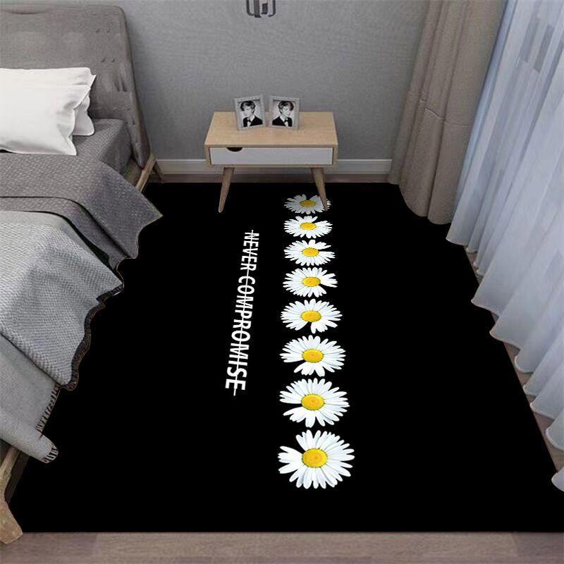 Sypialnia, dywanik przyłóżkowy Spersonalizowany pełny pokrowiec Salon Garderoba Odporny na brud Antypoślizgowy