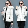 Women's Winter Coat Casual Thicken Warm Hooded Padded Jackets Female Solid Colorful Styled Outwear Snow Jacket