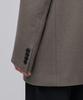 Musinsa Standard Wool Blend Melton Daddy Shoulder Oversized Blazer [Dusty Beige]