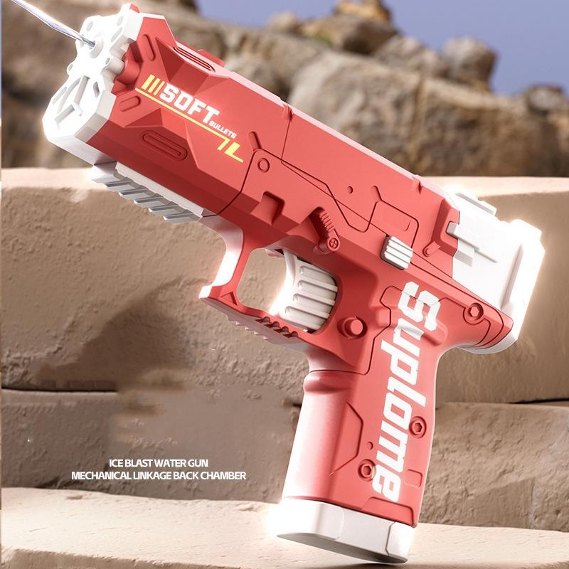 Passion Manual Water Gun Ice Blast Desert Eagle Summer Swimming Battle Plaything Continuous Shooting Pool Outdoor Fun Water Game