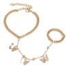 Anime Tian Guan Ci Fu Bracelet With Bell Ring Hua Cheng Xie Lian Adjustable Butterfly Finger Rings Pendant Jewelry Accessories