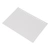 50Pcs Sheet Protector Paper Binding Cover Matte A5 20 Holes PP Plastic for Presentation White
