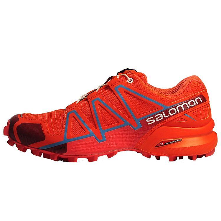 SALOMON Speedcross 4 Low Durable Functional Shoes Women Shoes Orange 391834