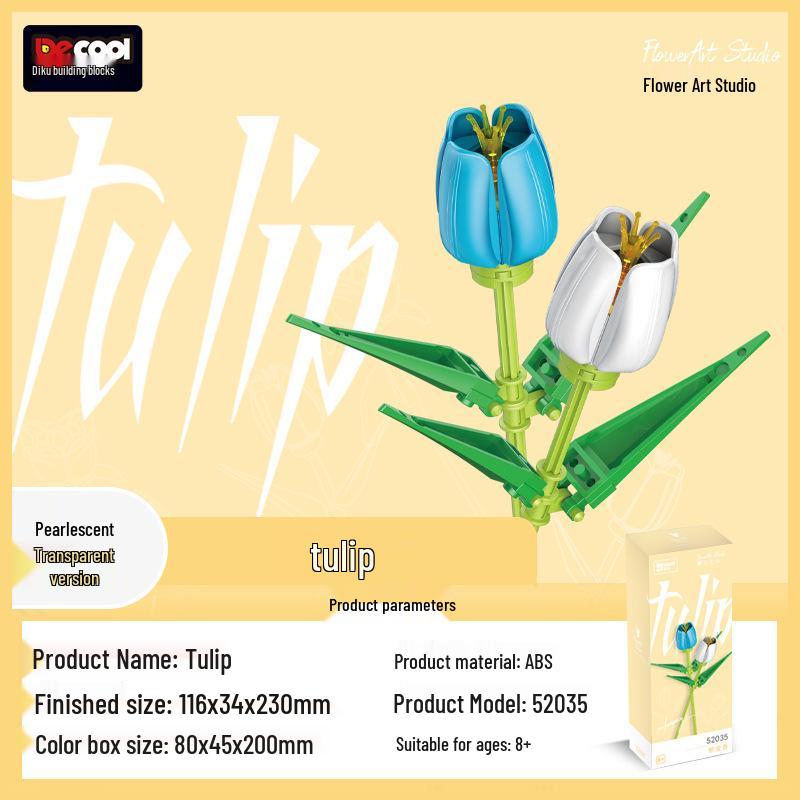 Diku Children's Coffee Cup Plant Building Blocks - Fun, Educational Toys & Ornaments